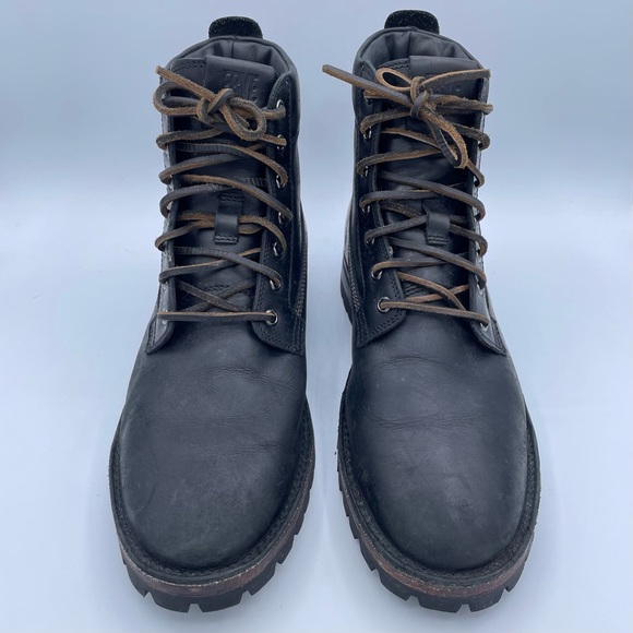 Frye Men’s Mid-Calf Boots Black 9 - Picture 4 of 16
